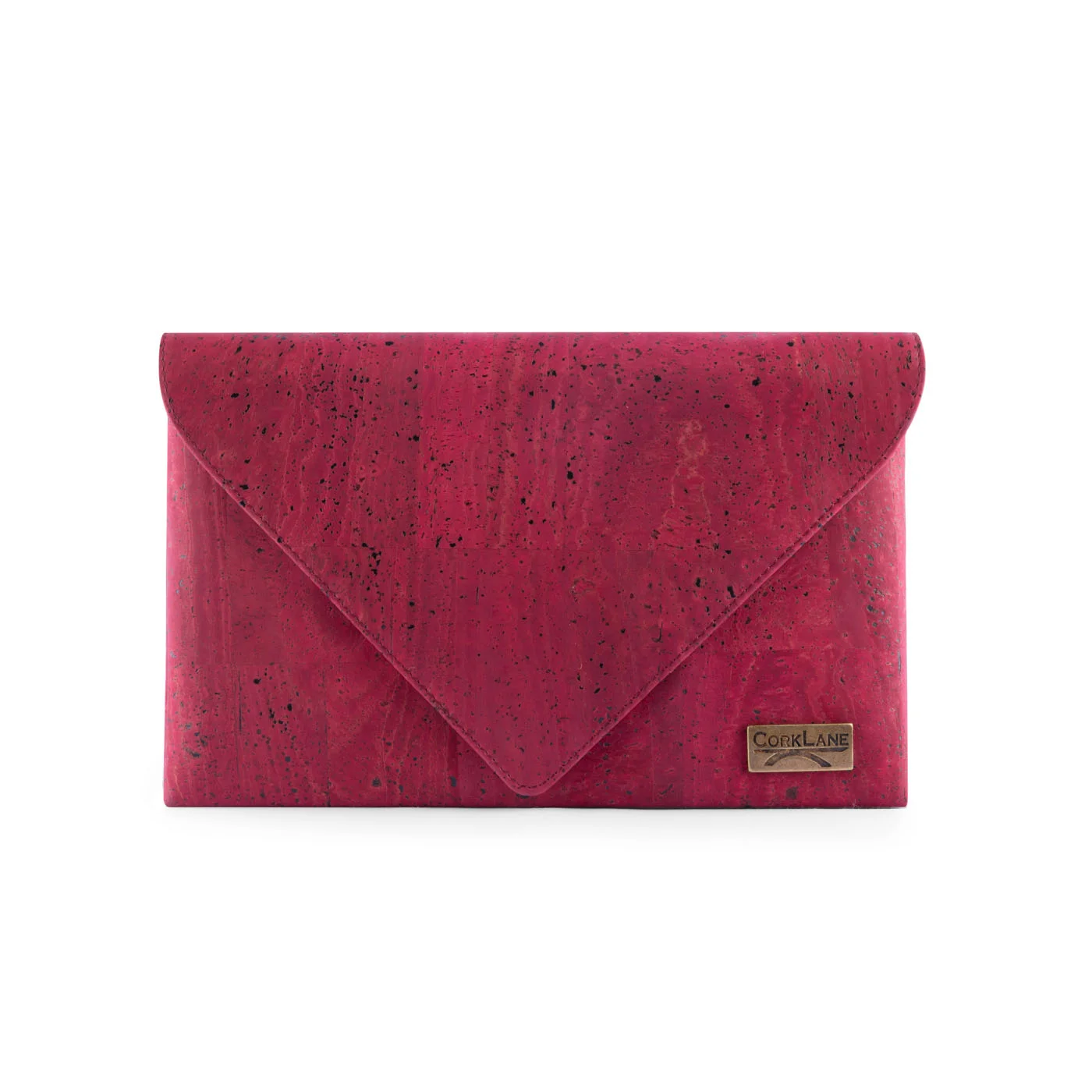 Envelope clutch wine