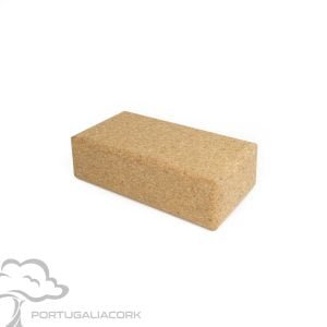 Cork yoga block