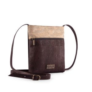 EVA Cork Crossbody Bag - Black