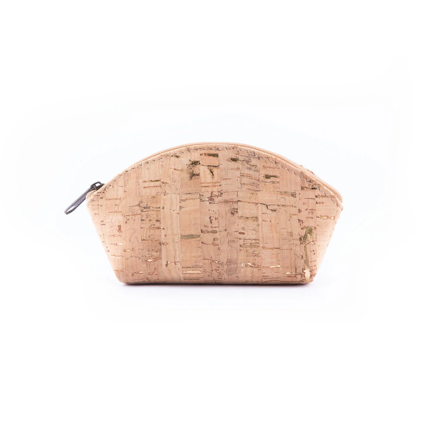 Coins purse natural with gold