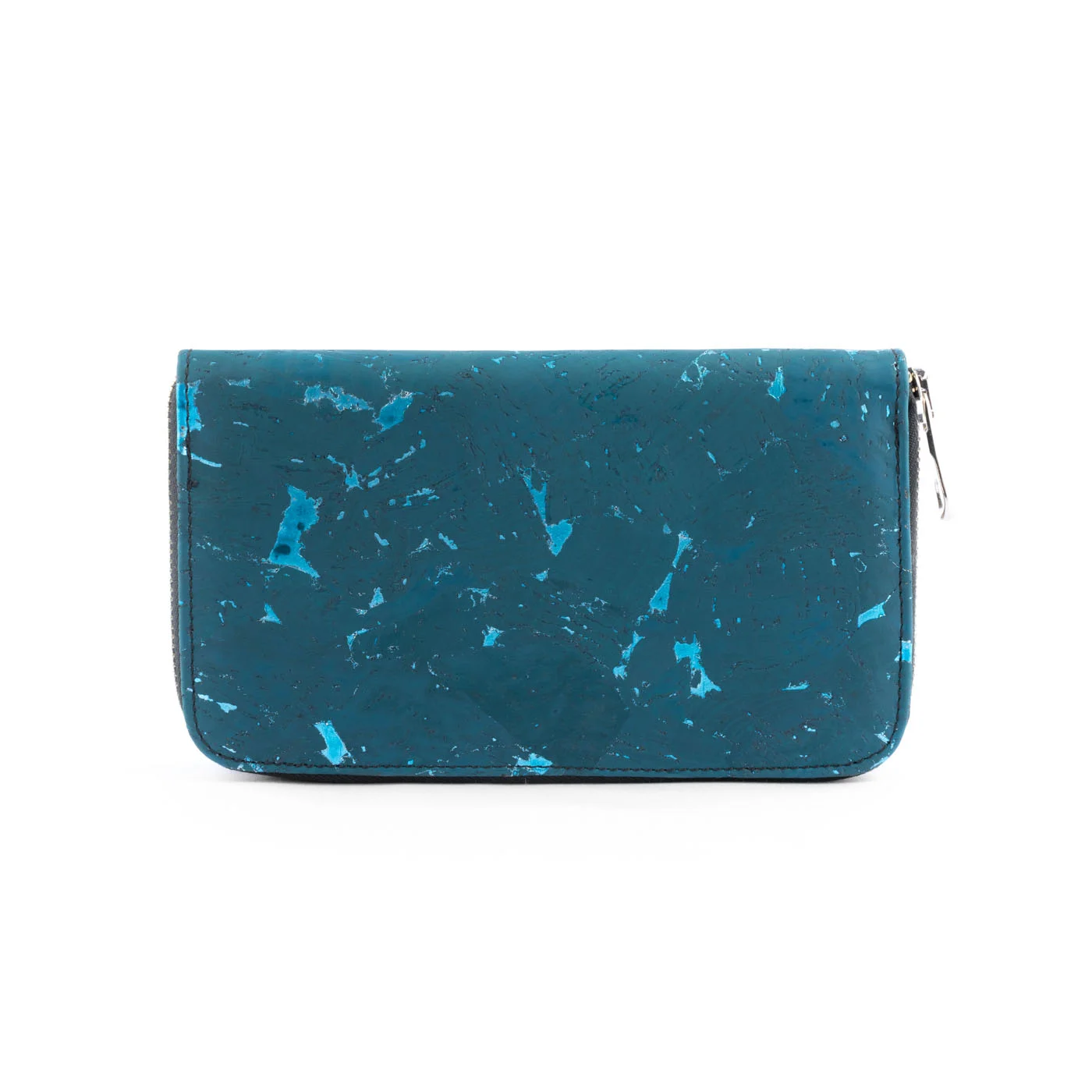 Glossy Marble Purse Teal